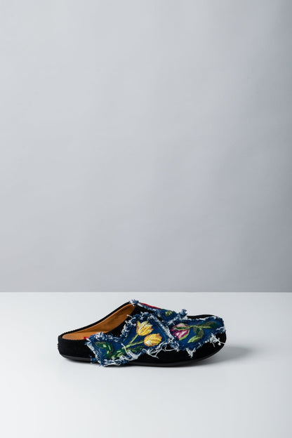 Marni Corduroy Fussbett Sabot