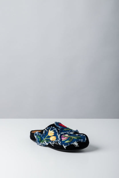 Marni Corduroy Fussbett Sabot side