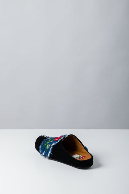 Marni Corduroy Fussbett Sabot side