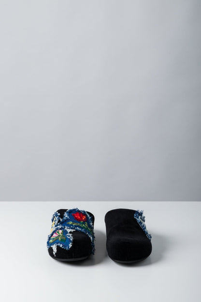 Marni Corduroy Fussbett Sabot front