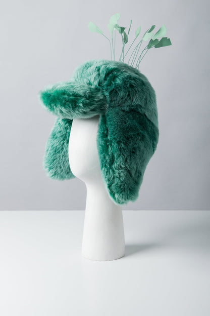 Marni Furry Detail Hat side
