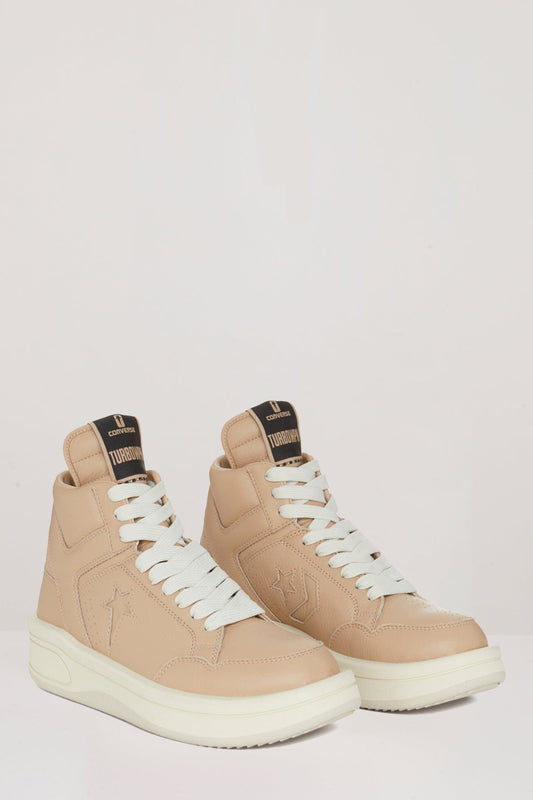 Rick Owens DRKSHDW X CONVERSE Turbowpn in Cave angled front