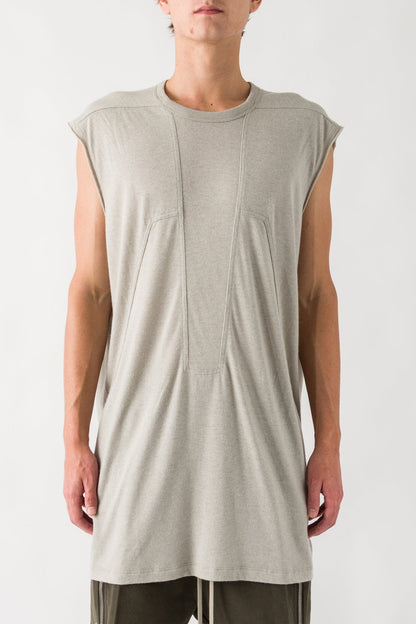 Rick Owens Splintered Tarp T in Pearl