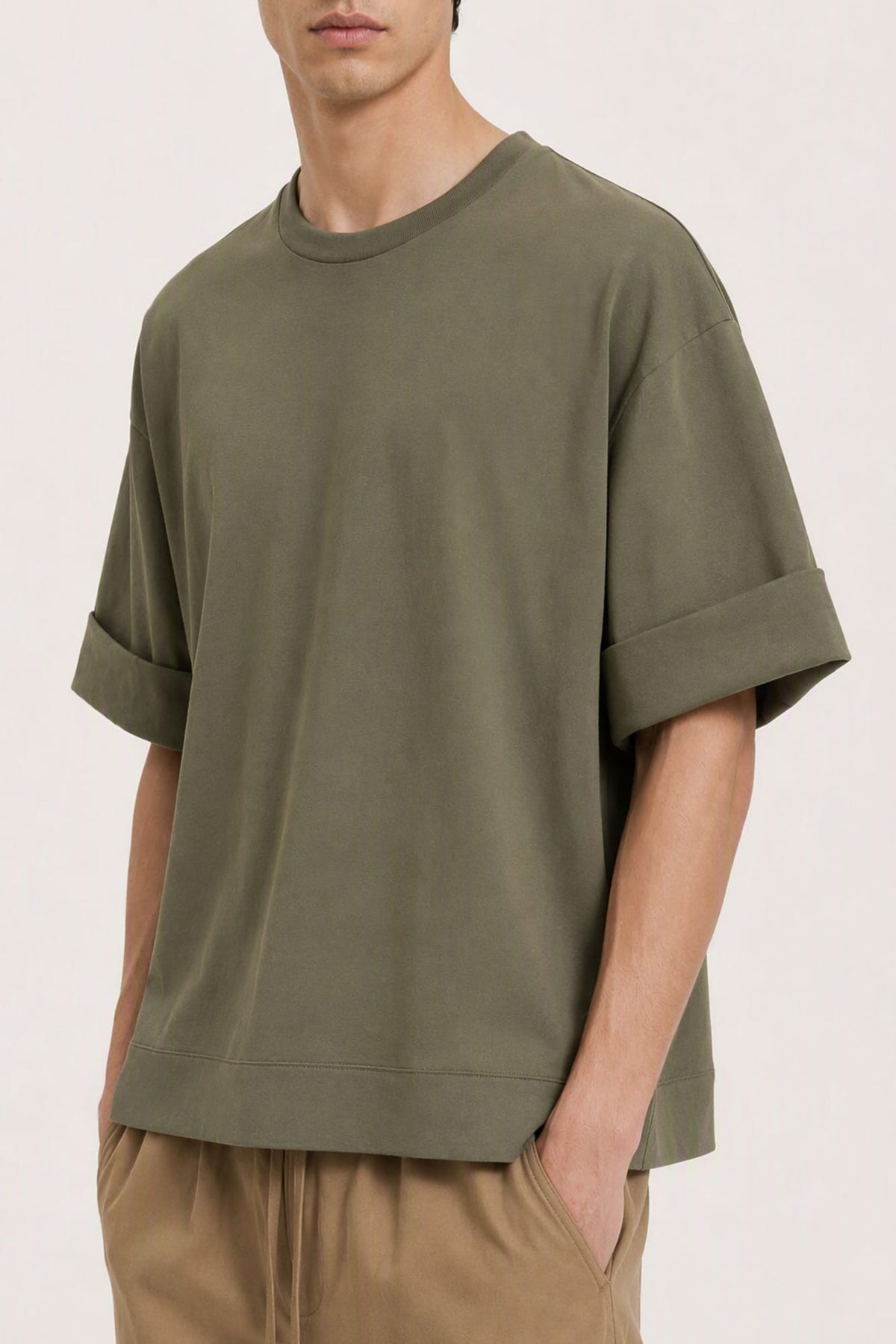 Simone Rocha Fitted Wire Turnup T-shirt side