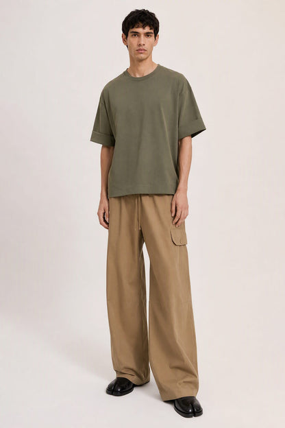 Simone Rocha Fitted Wire Turnup T-shirt full look