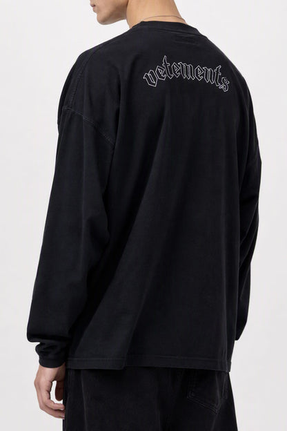 Vetements x Motörhead Flag Long Sleeve back