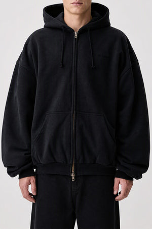 Vetements Puffed Zip-Up Hoodie