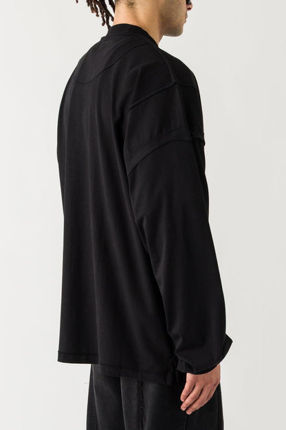 Vetements Shut Down Embroidered Reworked Longsleeve side 2