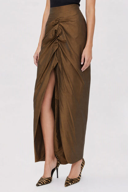 Vivienne Westwood Long Panther Skirt side
