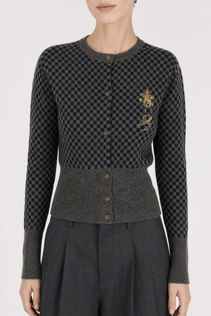Vivienne Westwood Checkmate Cardi