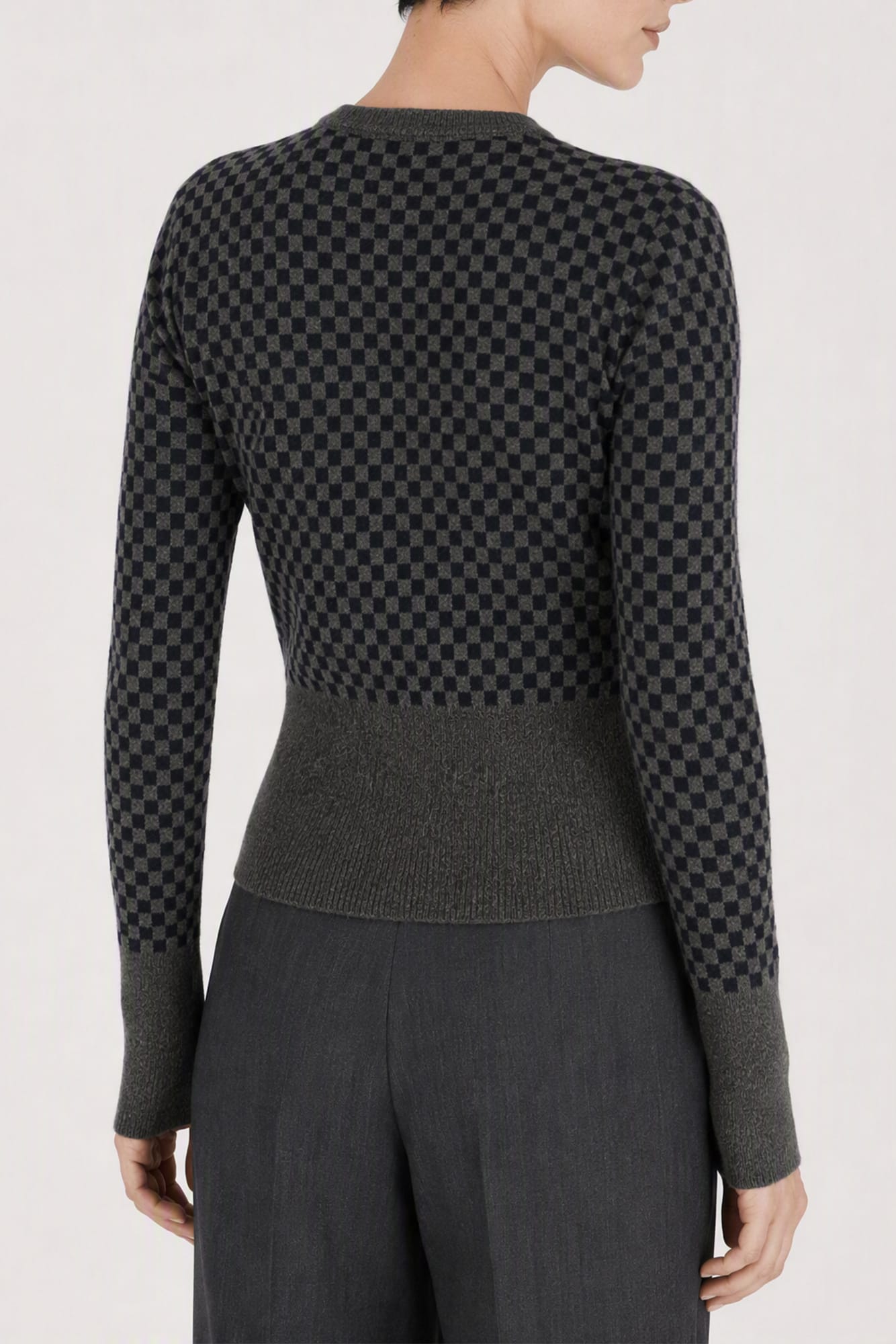 Vivienne Westwood Checkmate Cardi back