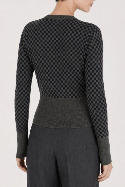 Vivienne Westwood Checkmate Cardi back