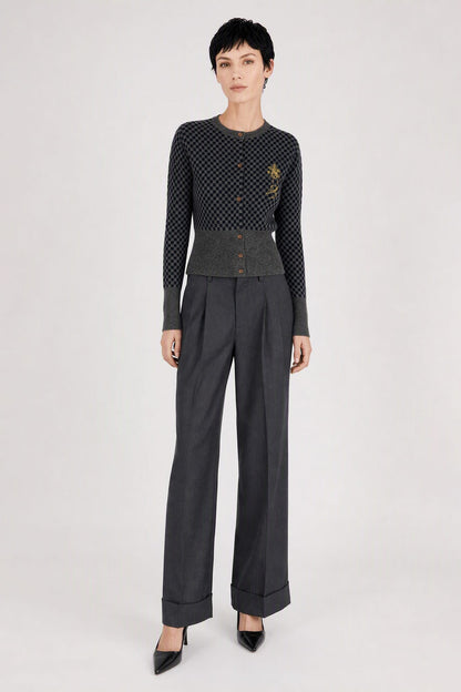 Vivienne Westwood Checkmate Cardi full look