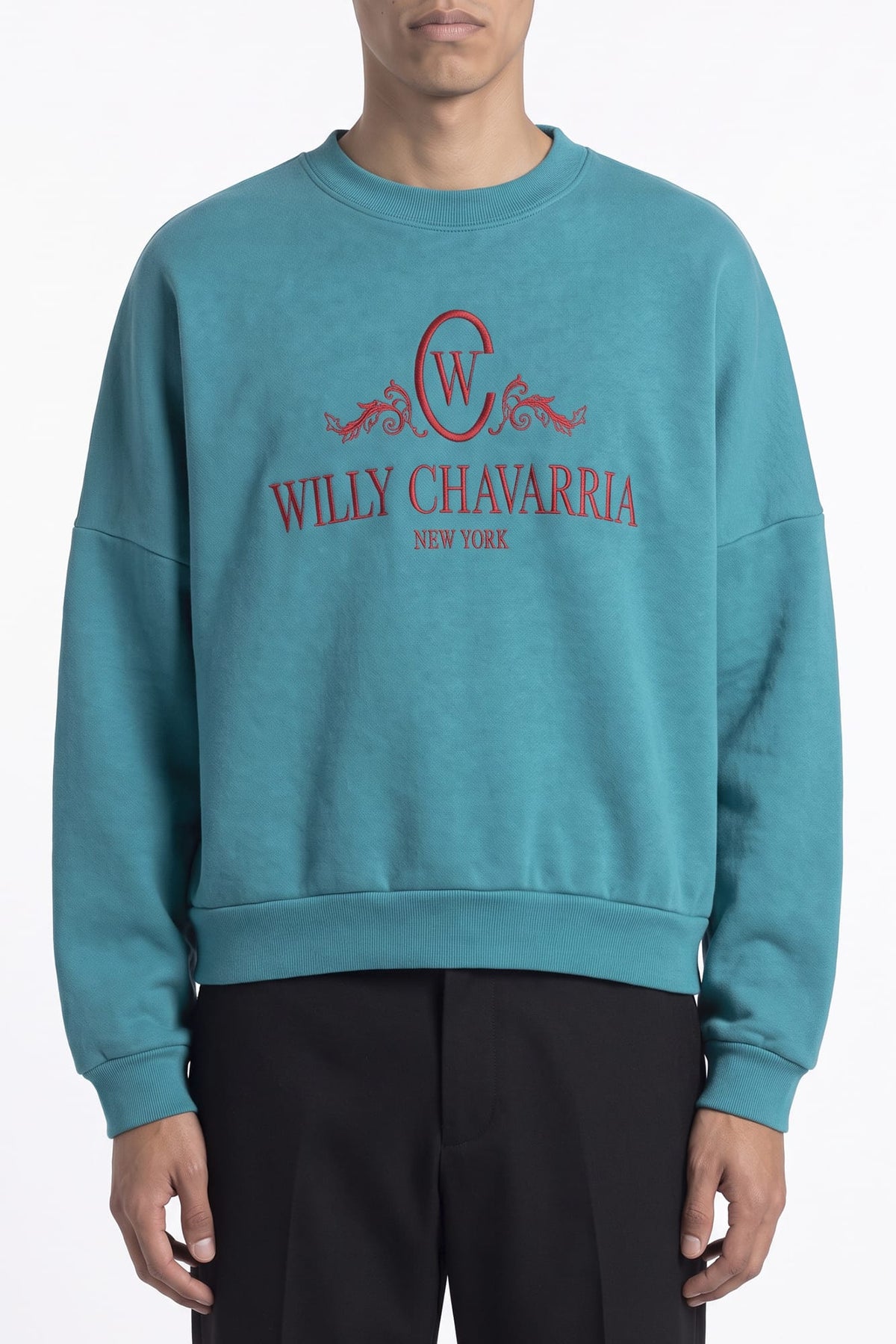 Willy Chavarria Chavantino Hooligan Crewneck