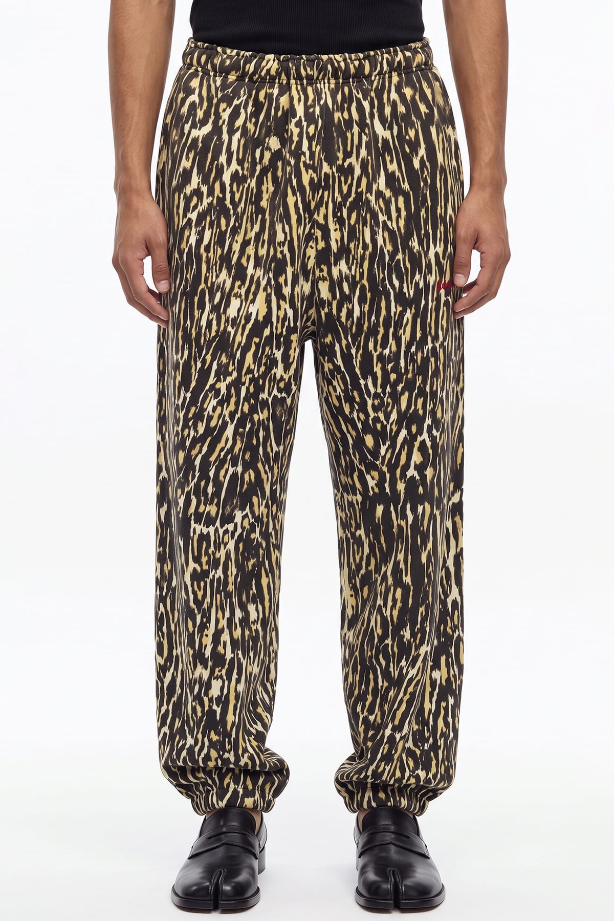 Willy Chavarria Cheetah Buffalo Sweatpant