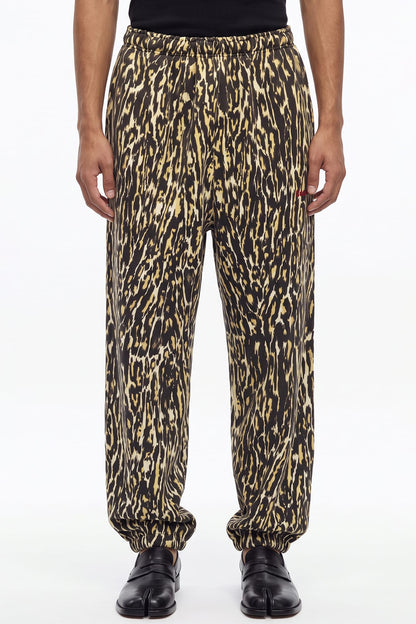Willy Chavarria Cheetah Buffalo Sweatpant