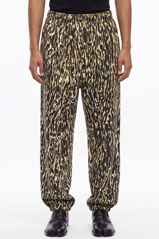Willy Chavarria Cheetah Buffalo Sweatpant