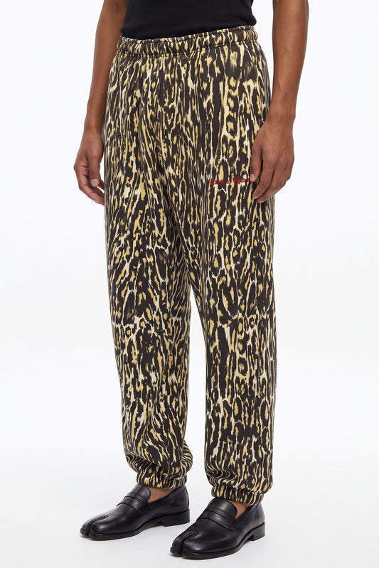 Willy Chavarria Cheetah Buffalo Sweatpant side