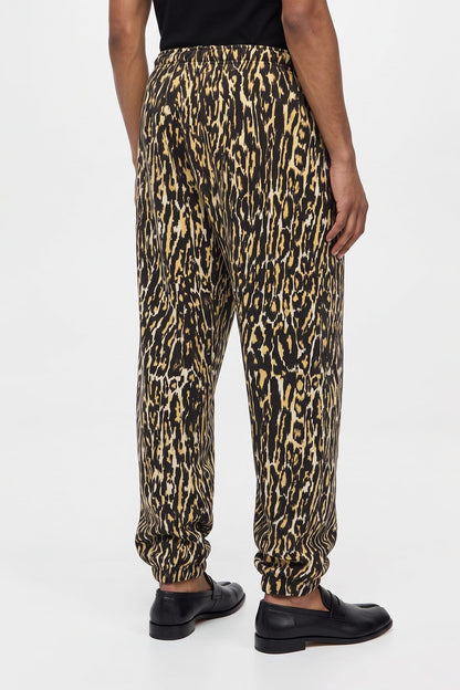 Willy Chavarria Cheetah Buffalo Sweatpant back