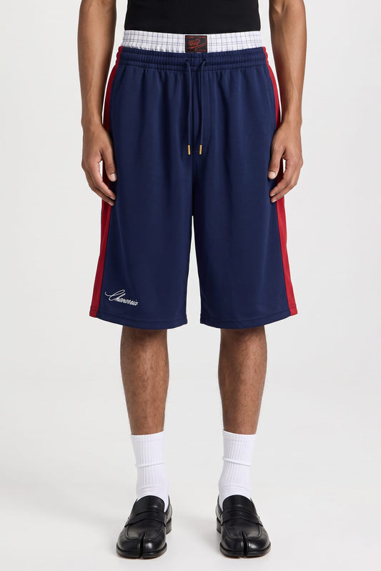 Willy Chavarria Exposed Bball Short