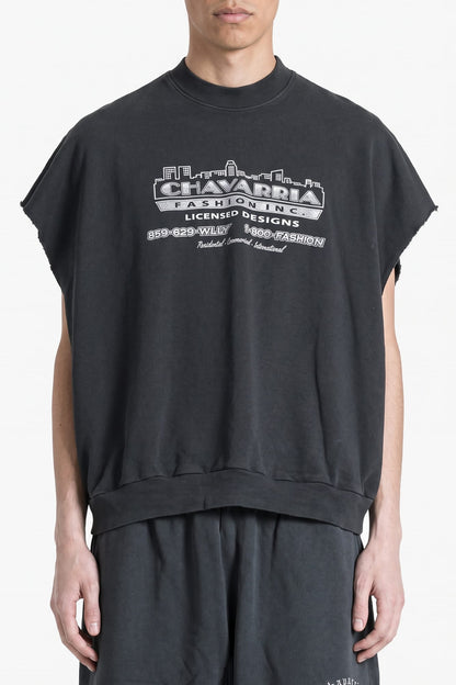 Willy Chavarria Licensed Designs Muscle Crewneck