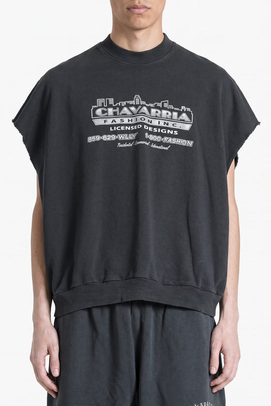 Willy Chavarria Licensed Designs Muscle Crewneck