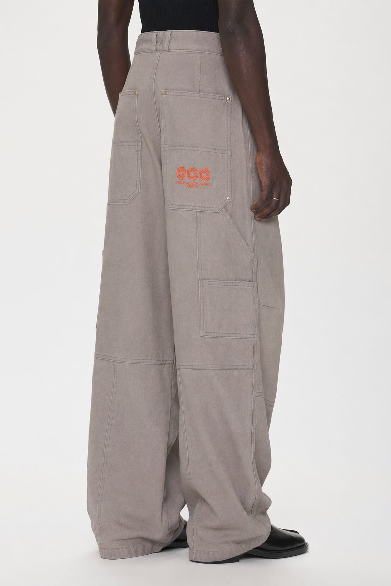 Willy Chavarria Stockton DBL Knee Pant back