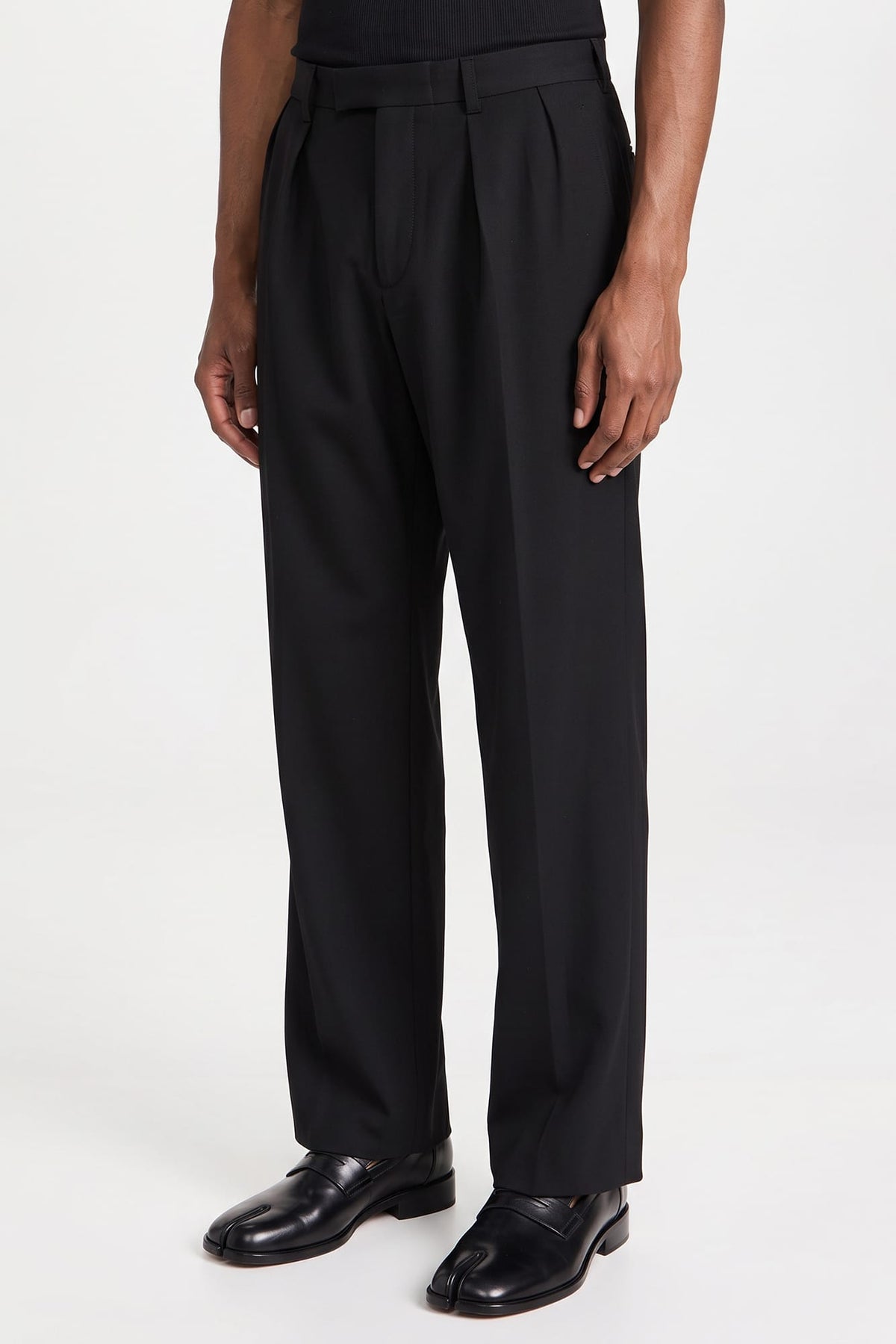 Willy Chavarria Vestimenta Pleated Trouser side