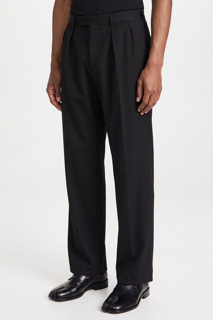 Willy Chavarria Vestimenta Pleated Trouser side