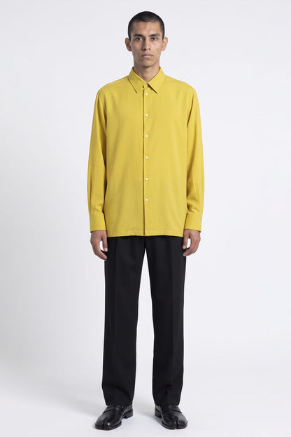 Willy Chavarria Woolen Button up Shirt full look