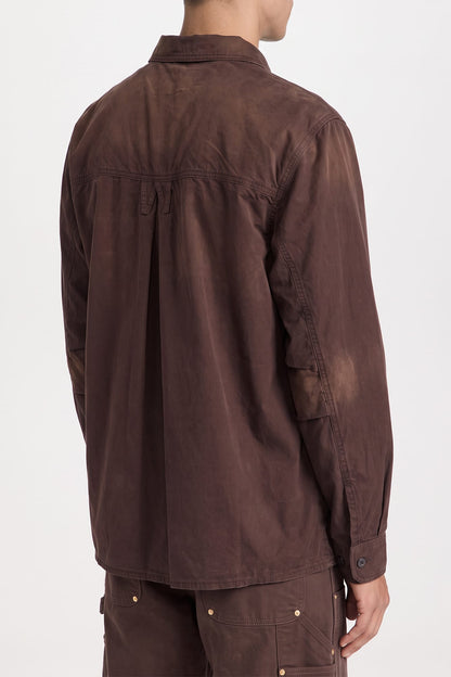 Willy Chavarria Workwear Corcoran Overshirt back