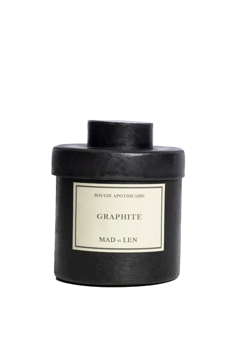 Mad Et Len Graphite Candle with White Wax