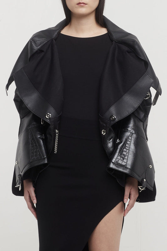 Junya Watanabe Runway Deconstructed Biker Jacket