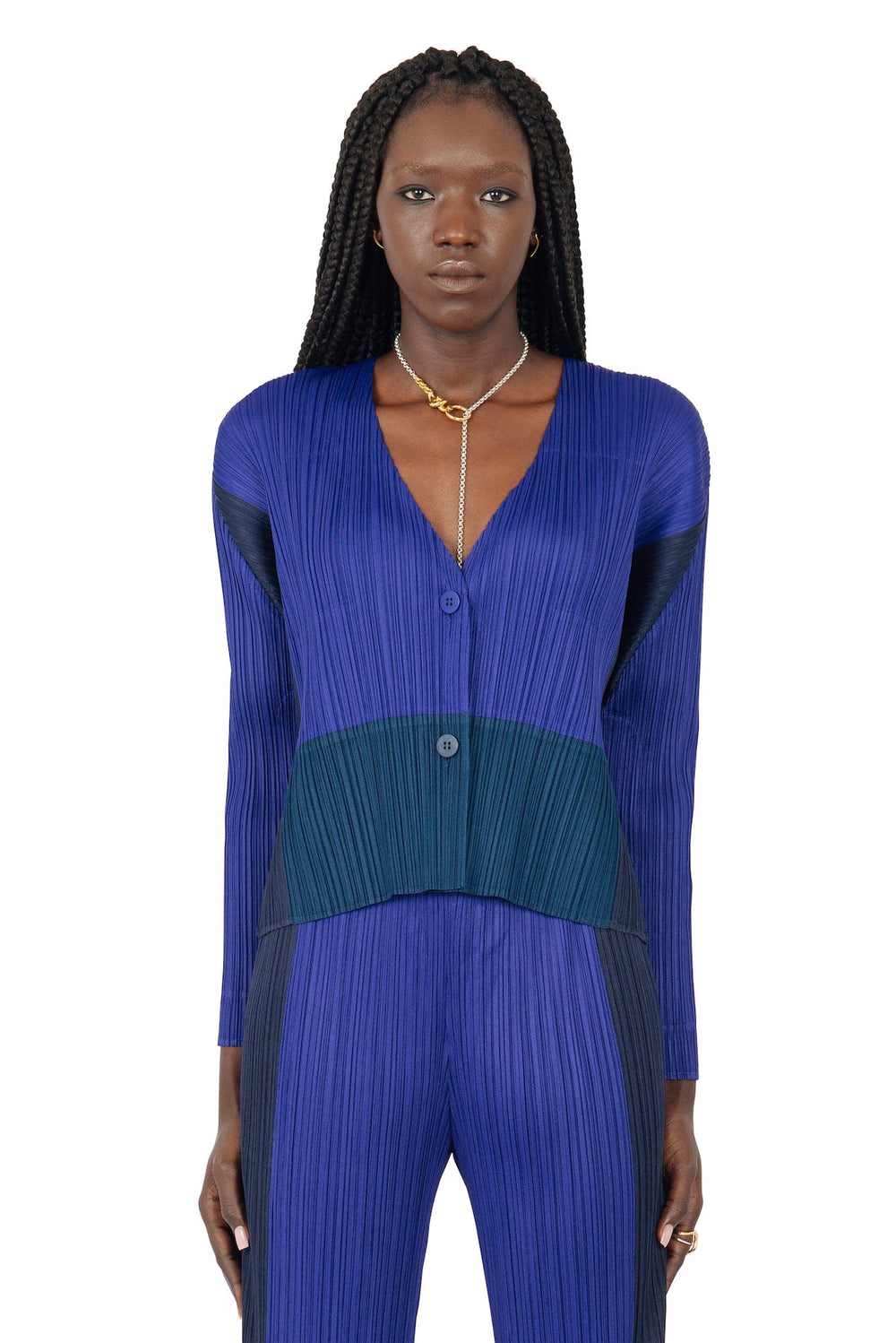 Pleats Please Issey Miyake Ensemble Cardigan – Antidote Fashion