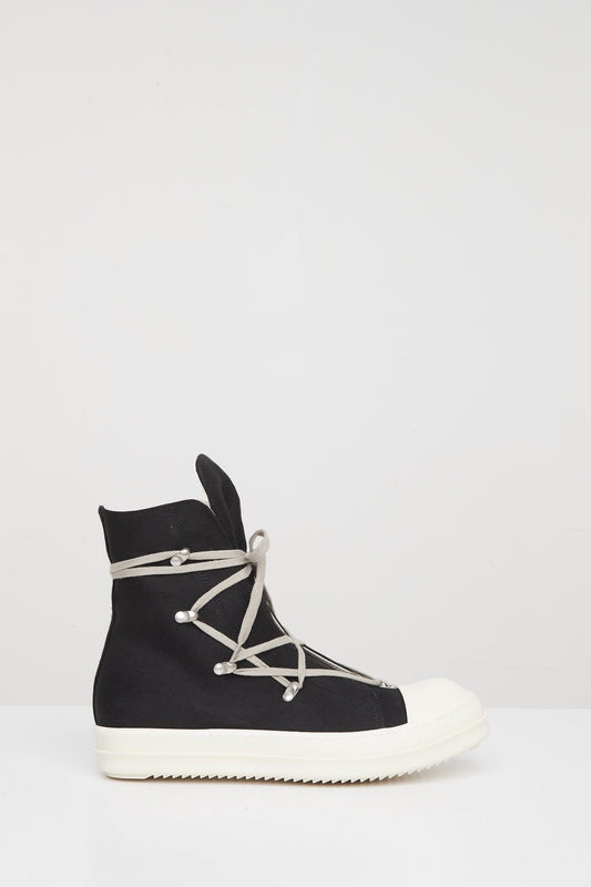 Rick Owens DRKSHDW Hexa Sneaks in Black Pearl